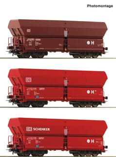 ROCO 6600135 - 3ER SET SELBSTENTLADEWAG.