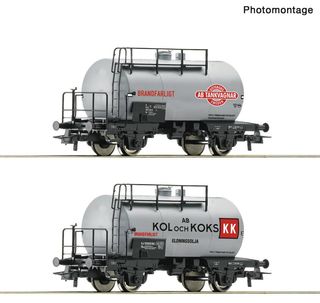 ROCO 6600193 - 2ER SET KESSELWAGEN SJ