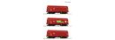 ROCO 6680012 - 3ER SET SCHIEBEPLANENWAG.