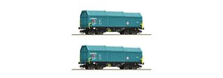 ROCO 6680014 - 2ER SET TELESKOPHAUBENWAG