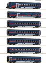 FLEISCHMANN 6270065 - 7ER SET NIGHTJET OEBB DCC