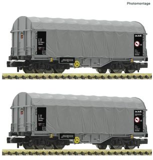 FLEISCHMANN 6660087 - 2ER SET SCHIEBEPLANENWAGE