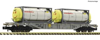 FLEISCHMANN 6660126 - CONTAINERTRAGWAGEN AAE MI