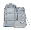 satch pack Rucksack Washed Blue - Set