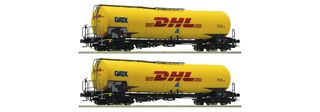 ROCO 76024 - 2ER SET KESSELWAG. DHL