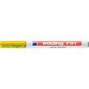 Lackmarker gelb - EDDING 751 1-2MM