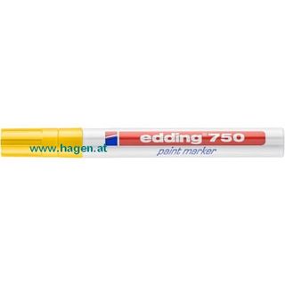 Lackmarker gelb - EDDING 750-005 2-4mm