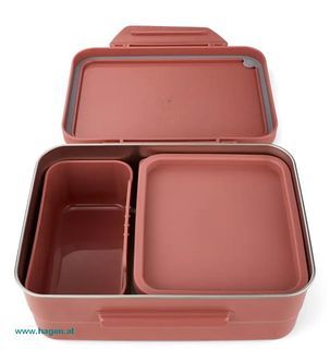 satch Edelstahl Lunchbox Nordic Coral