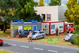 FALLER 180338 - B�ROCONTAINER POLIZEI