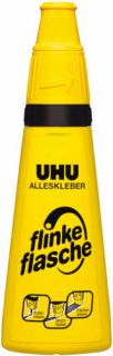 Flinke Flasche 90g - UHU 46315 mit Lösem.
