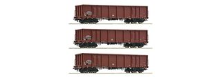 ROCO 6600103 - 3ER SET OFF.GUETERWAG. EA
