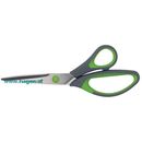 Schere 20cm Spitz grau/grn