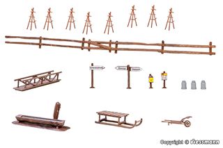 KIBRI 38111 - DEKO-SET ALPENLAND