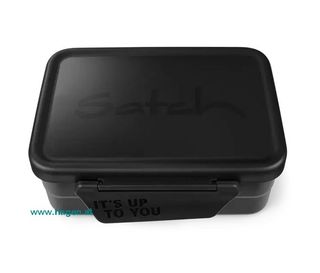 satch Edelstahl Lunchbox Black