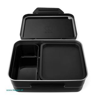 satch Edelstahl Lunchbox Black