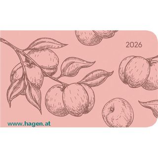 Taschenkalender Ladytimer quer lachs