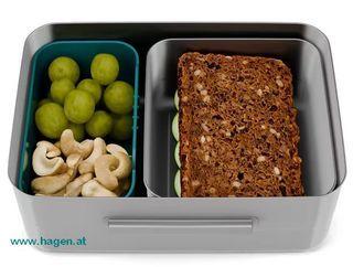 ergobag Brotdose Edelstahl Blumen