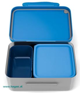 ergobag Brotdose Edelstahl Sterne