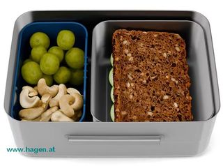 ergobag Brotdose Edelstahl Sterne