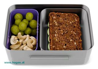 ergobag Brotdose Edelstahl Schmetterling