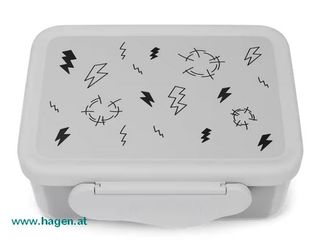 ergobag Brotdose Edelstahl Gewitter