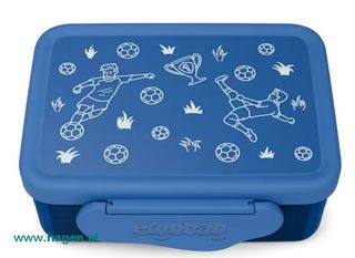 ergobag Brotdose Edelstahl Fuball