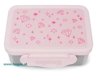 ergobag Brotdose Edelstahl Glitzer