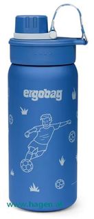 ergobag Trinkflasche Edelstahl Fuball