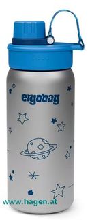 ergobag Trinkflasche Edelstahl Sterne