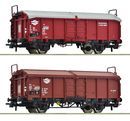 ROCO 6600116 - 2ER SET SCHIEBEDACHWAG. M