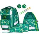 Schultaschenset Dino Dance green