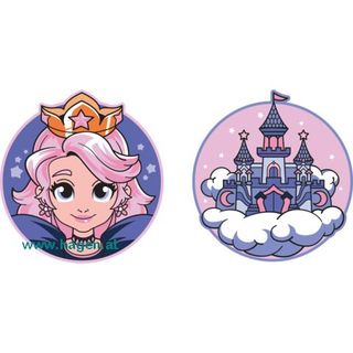 Patches Princess und Castle blue