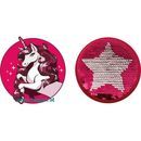 Patches Horse und Sequin Star bordeaux