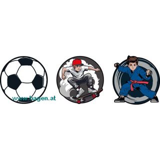 Patches 3ST Sporty Kids white