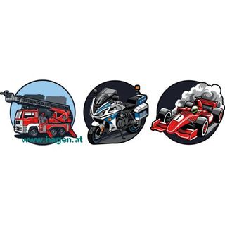 Patches 3ST Rush red