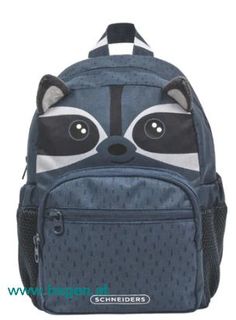 Kinderrucksack Rocky Racoon grey