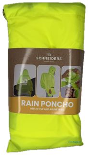 Regenponcho yellow