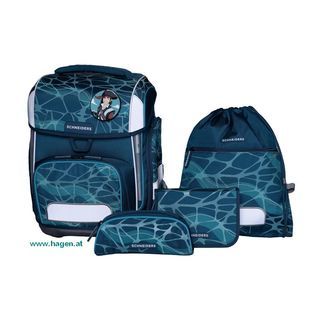 Schultaschenset Limited Cool Pool petrol