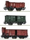 ROCO 6600223 - 3ER SET GUTERZUG KBAYSTB