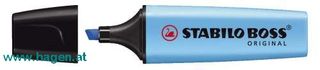 Textmarker blau - STABILO BOSS