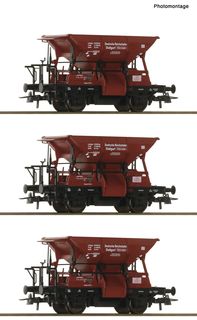 ROCO 6600265 - 3ER SET TALBOT SCHOTTERWA