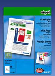 SIGEL IP188 95g  A4 - Inkjetpapier zu 75