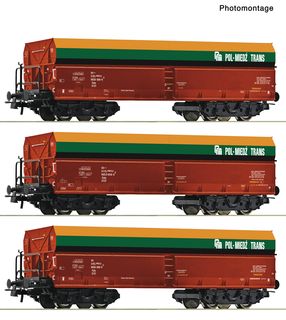 ROCO 6600218 - 3ER SET SELBSTENTLADEWAGE