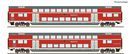 ROCO 6200249 - 2ER SET DOSTO RE2 DB AG D
