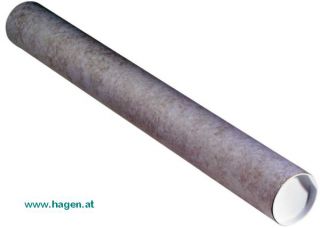 Planrolle Lnge 45 cm - DM 5 cm Graukarton