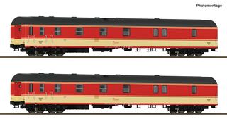 ROCO 6210180 - 2ER SET BAHNPOSTWAGEN OBB