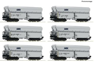 ROCO 6600220 - 6ER SET SELBSTENTLADEWAGE