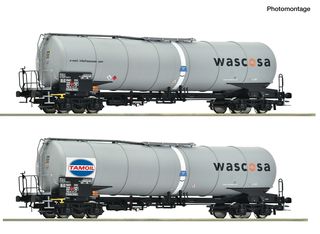 ROCO 6600232 - 2ER SET KESSELWAGEN ZACNS