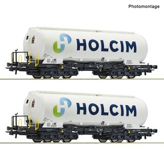 ROCO 6600233 - 2ER SET SILOWAGEN UACS HO