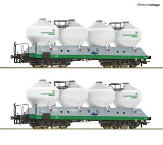 ROCO 6600237 - 2ER SET SILOWAGEN UACS